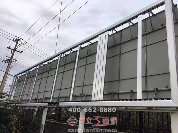 制作三面翻廣告機(jī)報(bào)價(jià)為什么比噴繪廣告牌價(jià)格高？