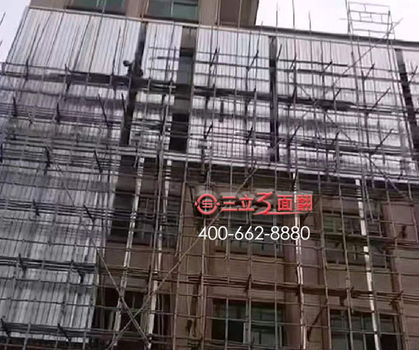 如何安裝戶外商鋪門頭三面翻招牌廣告牌？